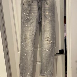 34 waist hustle gang slim jeans